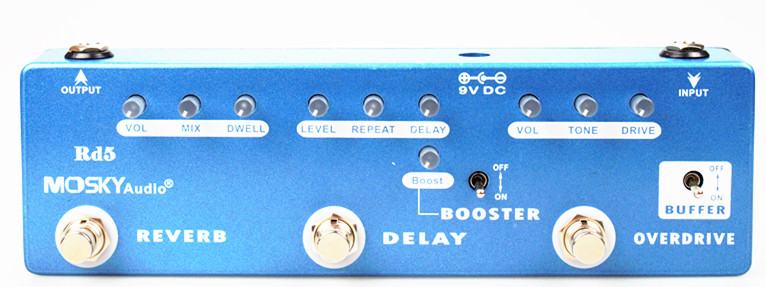 RD5 Multi-Effects Pedal 五合一效果器
